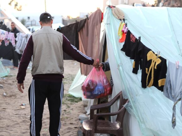 Relief projects in the Gaza Strip