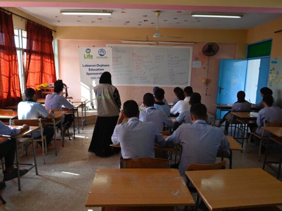 School returning project 2023-2024 in Lebanon